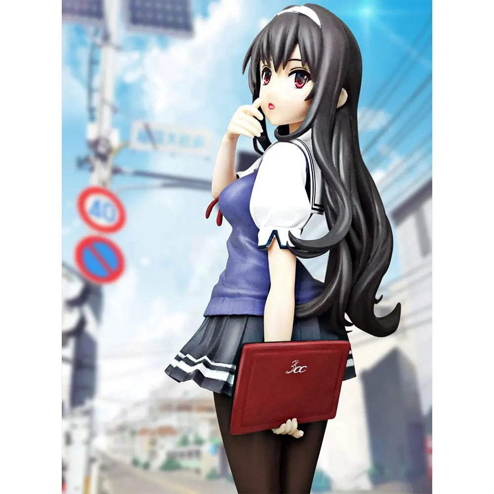 20CM Anime Saenai Heroine no Sodatekata ♭  Figure Kasumigaoka utaha Stand Animation Model Toys Gifts Collection Decoration PVC