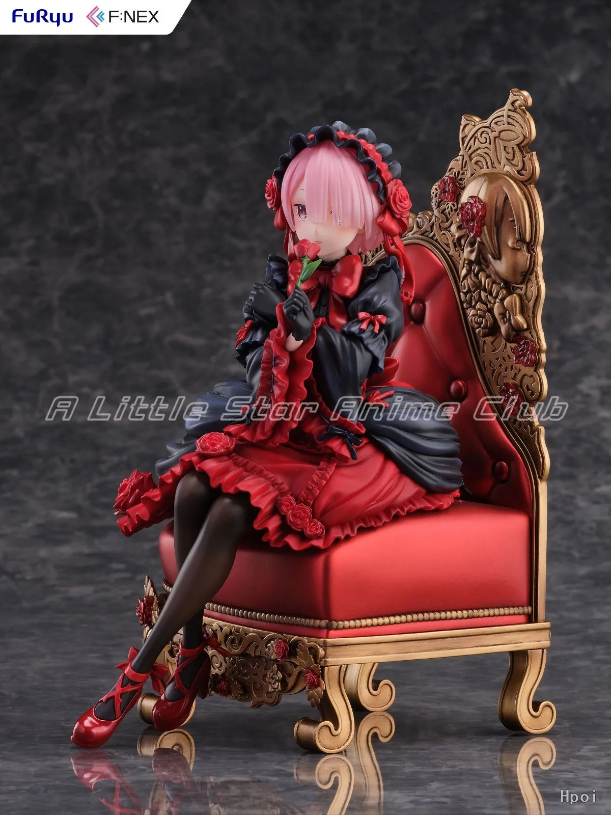 In Stock Original F:NEX Re ZERO Starting Life in Another World REM/RAM Gothic Style Anime Figure Model Collection Gift Toys