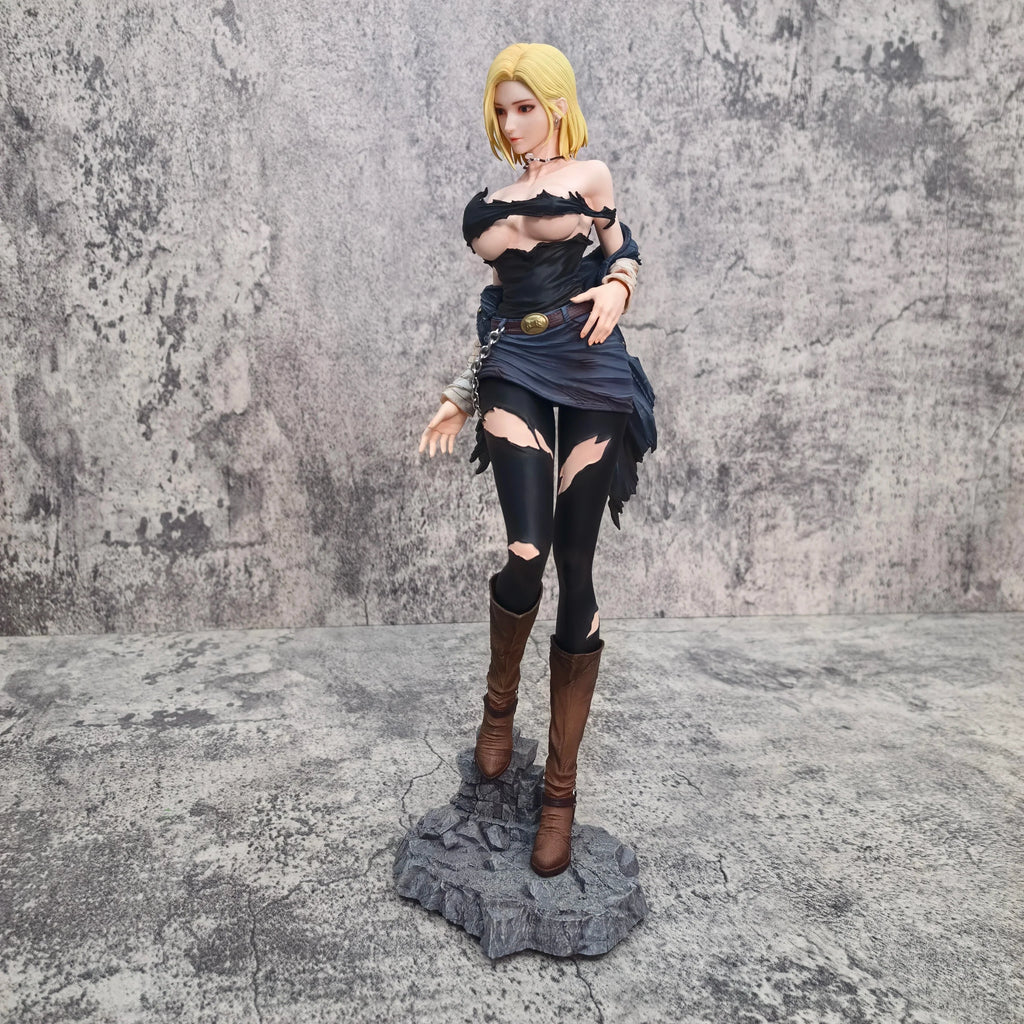 Dragon Ball 30cm Anime Figure Sexy Android 18 Pvc Action Figurine Model Statue Toys Statue Doll Collection Decoration Toys Gift