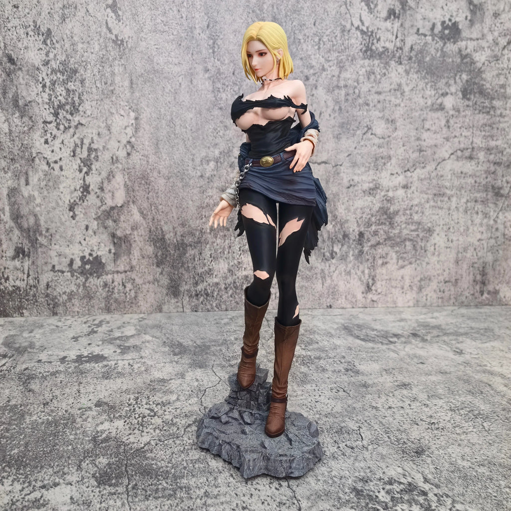 Dragon Ball 30cm Anime Figure Sexy Android 18 Pvc Action Figurine Model Statue Toys Statue Doll Collection Decoration Toys Gift
