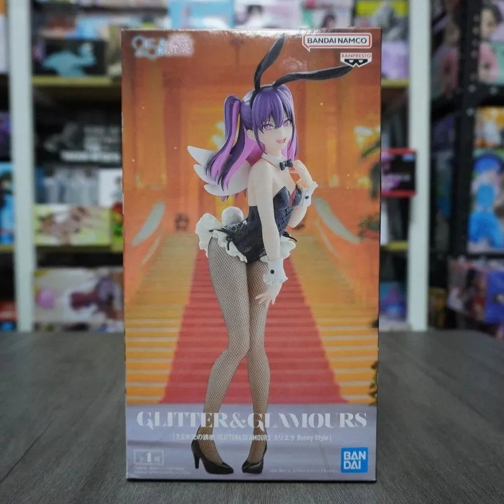 In Stock Bandai Original Genuine Banpresto 2.5-jigen No Yuuwaku Amano Ririsa Liliel Tachibana Mikari Miriella Model Toy Figures