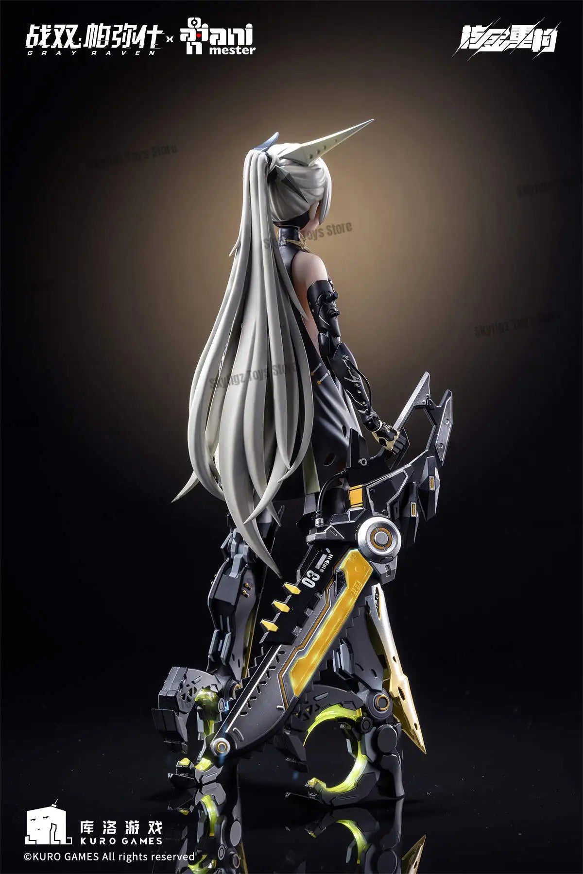 In Stock Nuclear Gold Reconstruction AniMester Pamish Qizhi Pulse 1/9  Action Anime Figure Model Toys Collection Doll Gift