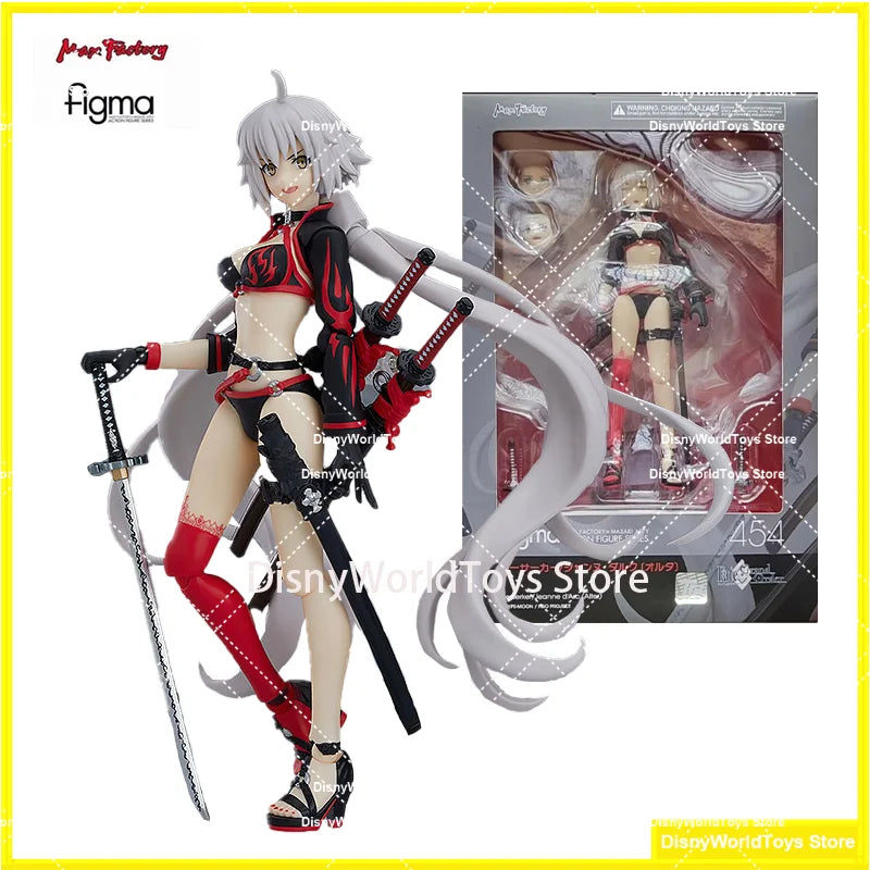 100% Original Figma 454 Fate Grand Order Berserker Jeanne d'Arc Alter In Stock Anime Action Collection Figures Model Toys