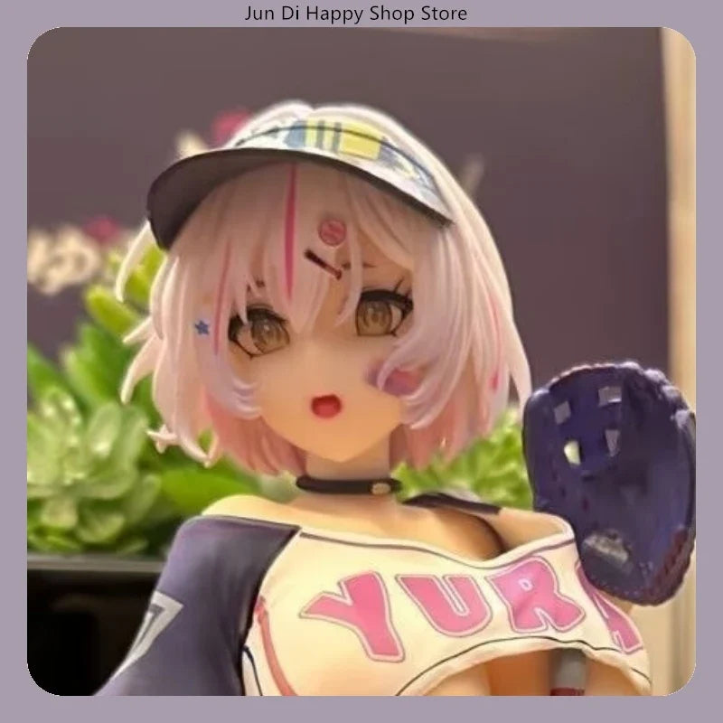 19cm Baseball Girl Anime Figure Model Statue Collection Desktop Decoration Ornament Toy Gift for Fans