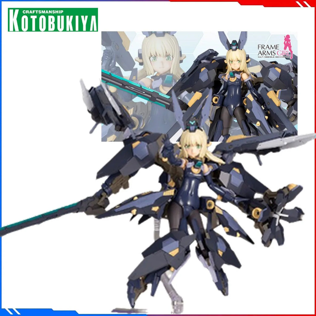 Kotobukiya Genuine Anime Model Kits Frame Arms Girl Zeryphikal H=190mm Toys Action Figure Assembly Model Gift for Boy Girl