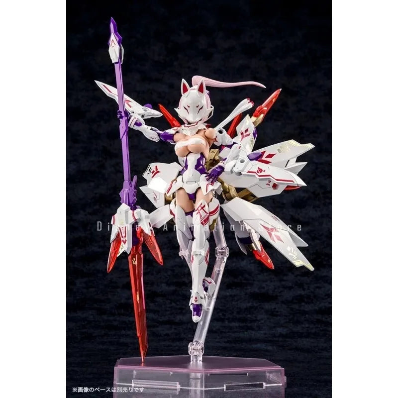 in stock 100% Original KOTOBUKIYA Megami Device12 Anime Figure KP515 ASRA NINE-TAILS Action Figure Toys Collectible Model Gift