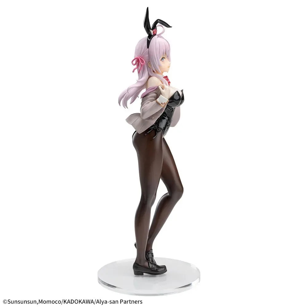 In Stock SEGA Genuine Tokidoki Bosotto Russia-go De Dereru Tonari No Alyasan Alisa Kujou Luminasta Bunny 20cm Model Toy Figures