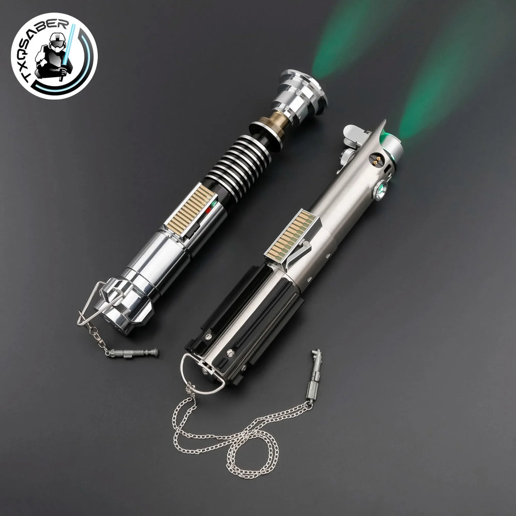 TXQ LUKE Skywalker Surper SNV4 Metal Hilt Combat Lightsaber Proffie Smooth Swing Blaster Metal Toys Cosplay Juguetes lightstick