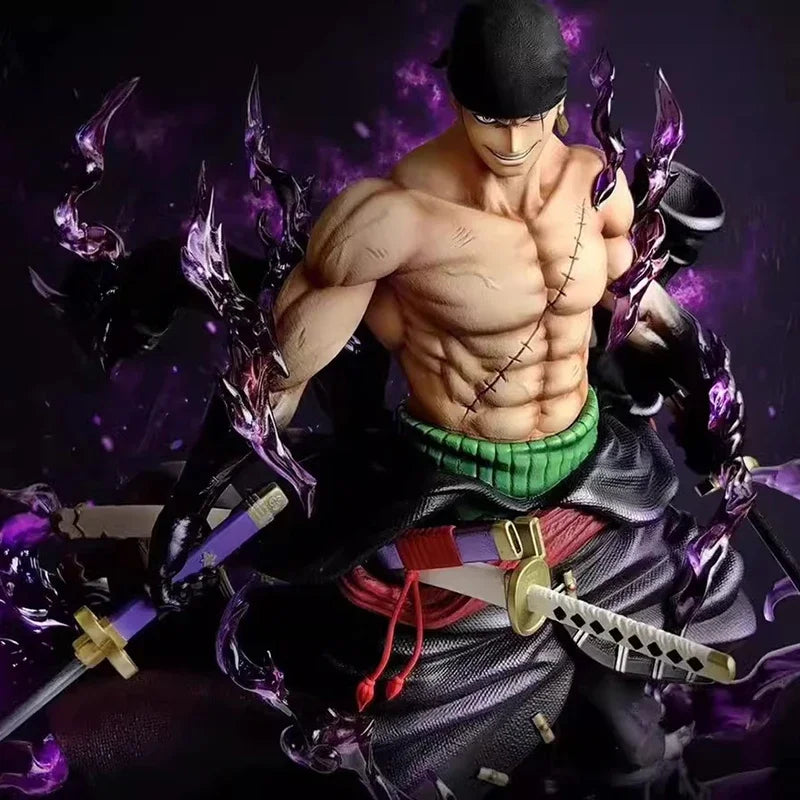 2026 Hot Anime One Piece Zoro Figures Sky Painting Roronoa Zoro Action Figures PVC Collection Model Toys Birthday Gifts Toys
