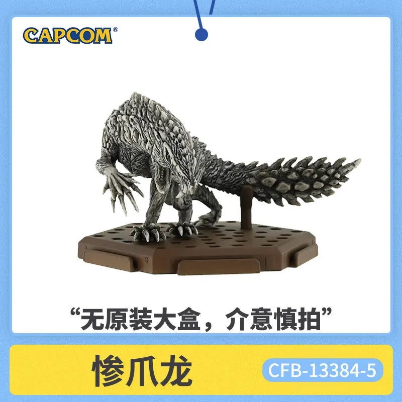 Bandai Capcom Monster Hunter Stone Statue Blind Box Vol 1 Collectible Figures Rathalos Nargacuga Mizutsune For Anime Game Fans