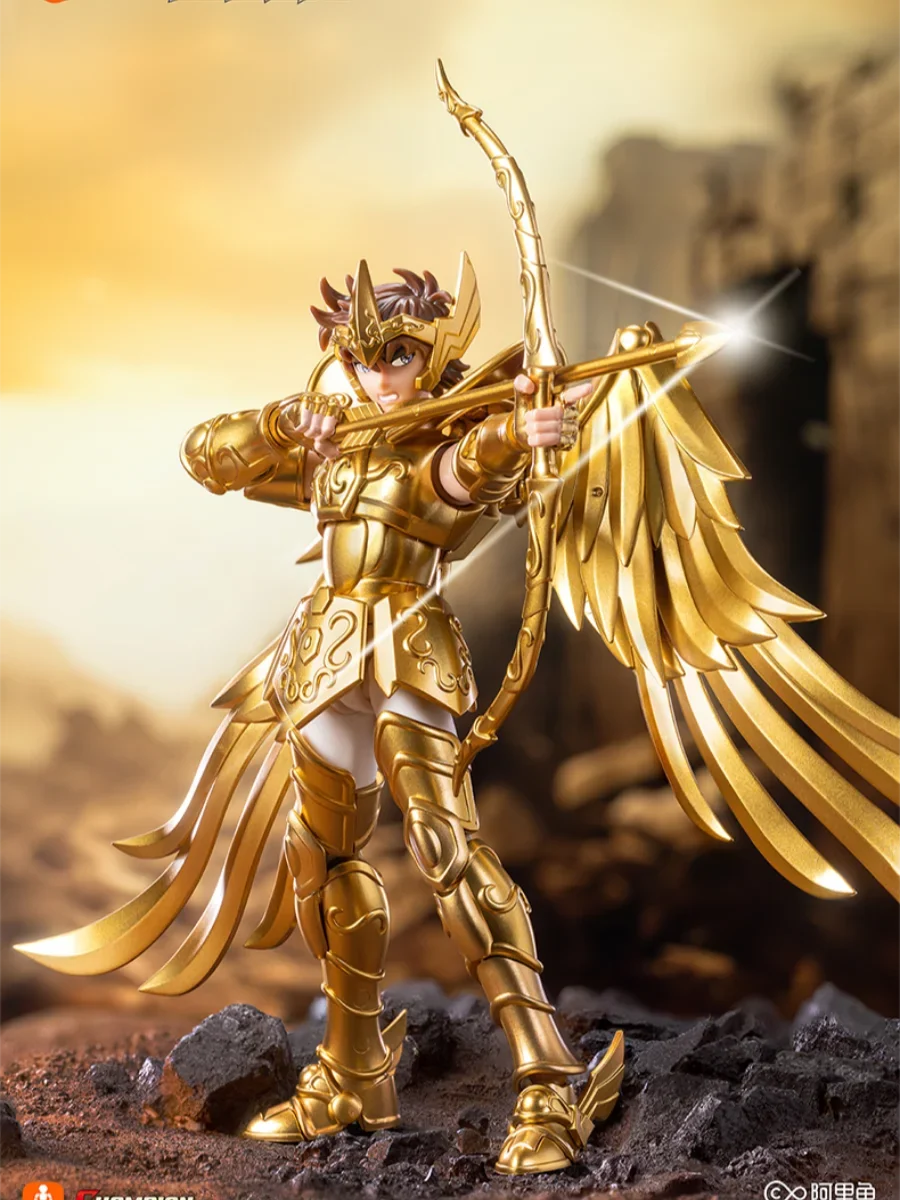 Blk Blokees Saint Seiya Figure Set - Taurus Pegasus Sagittarius - Assembled Collectible Anime Peripheral Model Toys Gift