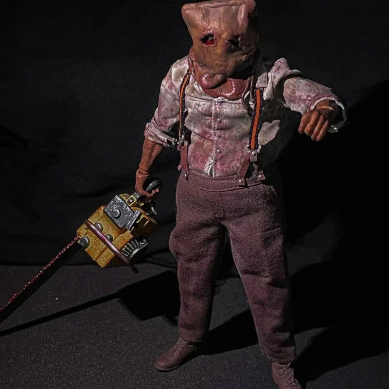Biohazard 1/12 Kettensägenmann Zombie Lady Gelenk-Actionfiguren Sammlermodell für erwachsene Horrorfans Geburtstag
