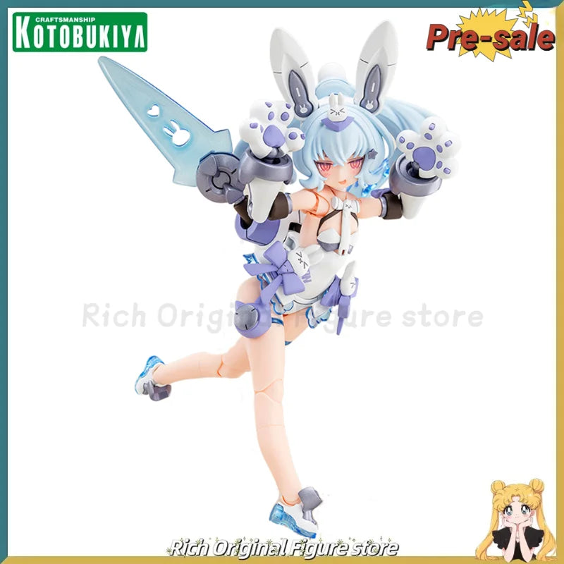 【Pre Sale】Original Anime Kotobukiya Megami Device PUNIMOFU Snow Rabbit Action Figure Model Toys