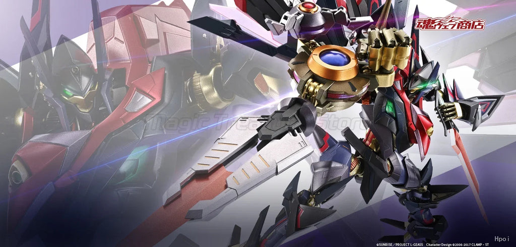 【MT】Original BANDAI SPIRITS METAL BUILD CODE GEASS Pure Almaria - PURE ELEMENTS GUREN - Finished Mecha Action Figure Model Toys