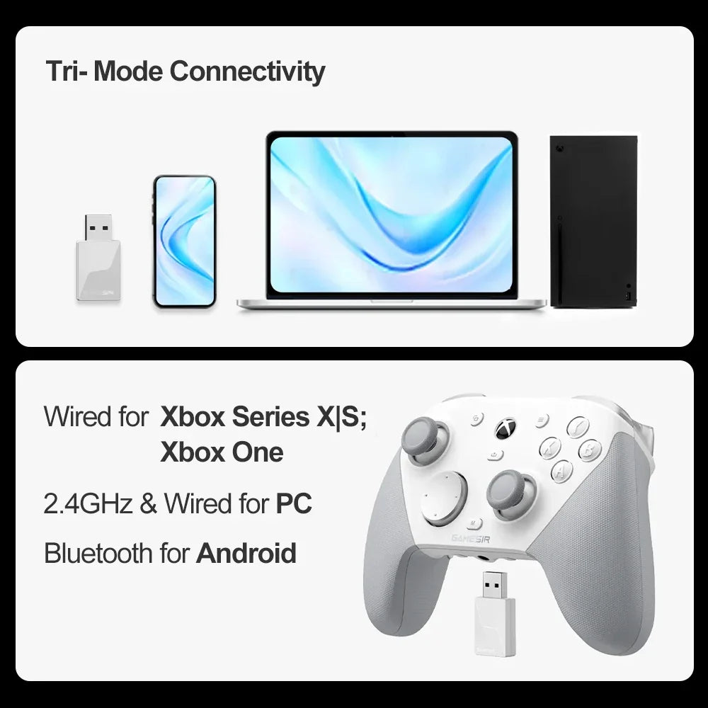 GameSir G7 Pro Xbox Gaming Controller Wired Wireless Bluetooth Gamepad for Xbox Series X S Xbox One PC Steam Android