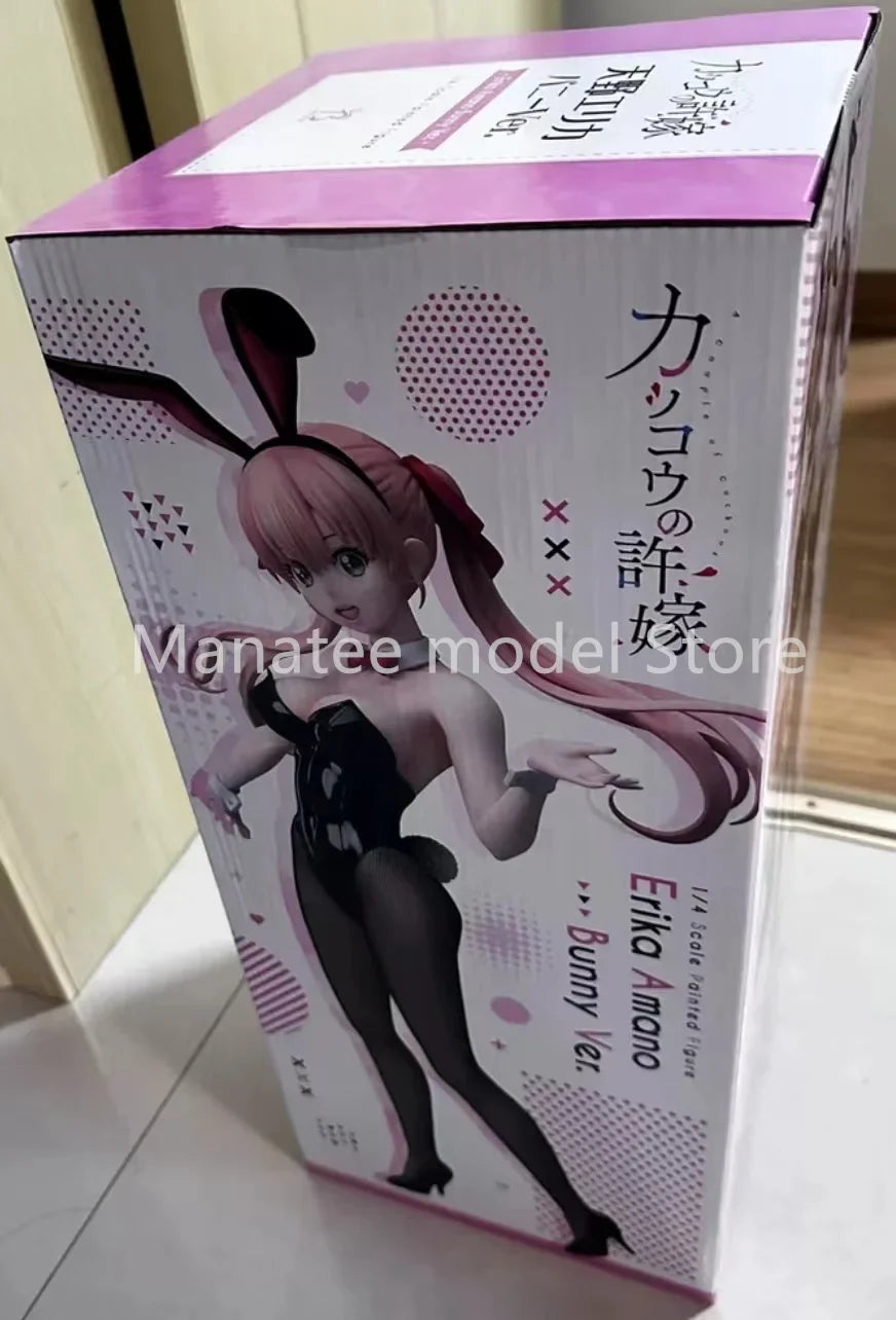 FREEing Original A Couple of Cuckoos Erika Amano Bunny Ver. 1/4 PVC Action Figure Anime Model Toys Collection Doll Gift