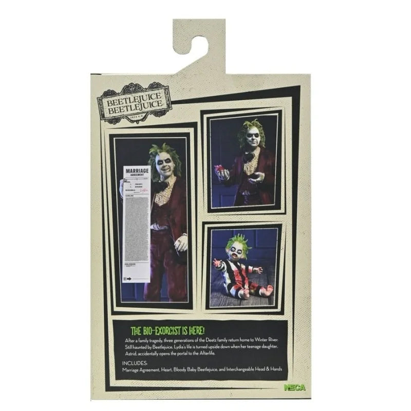 NECA 57305 Toys Action Figure Ultimate "Red Tuxedo" 18 cm Collection Original Doll Gift