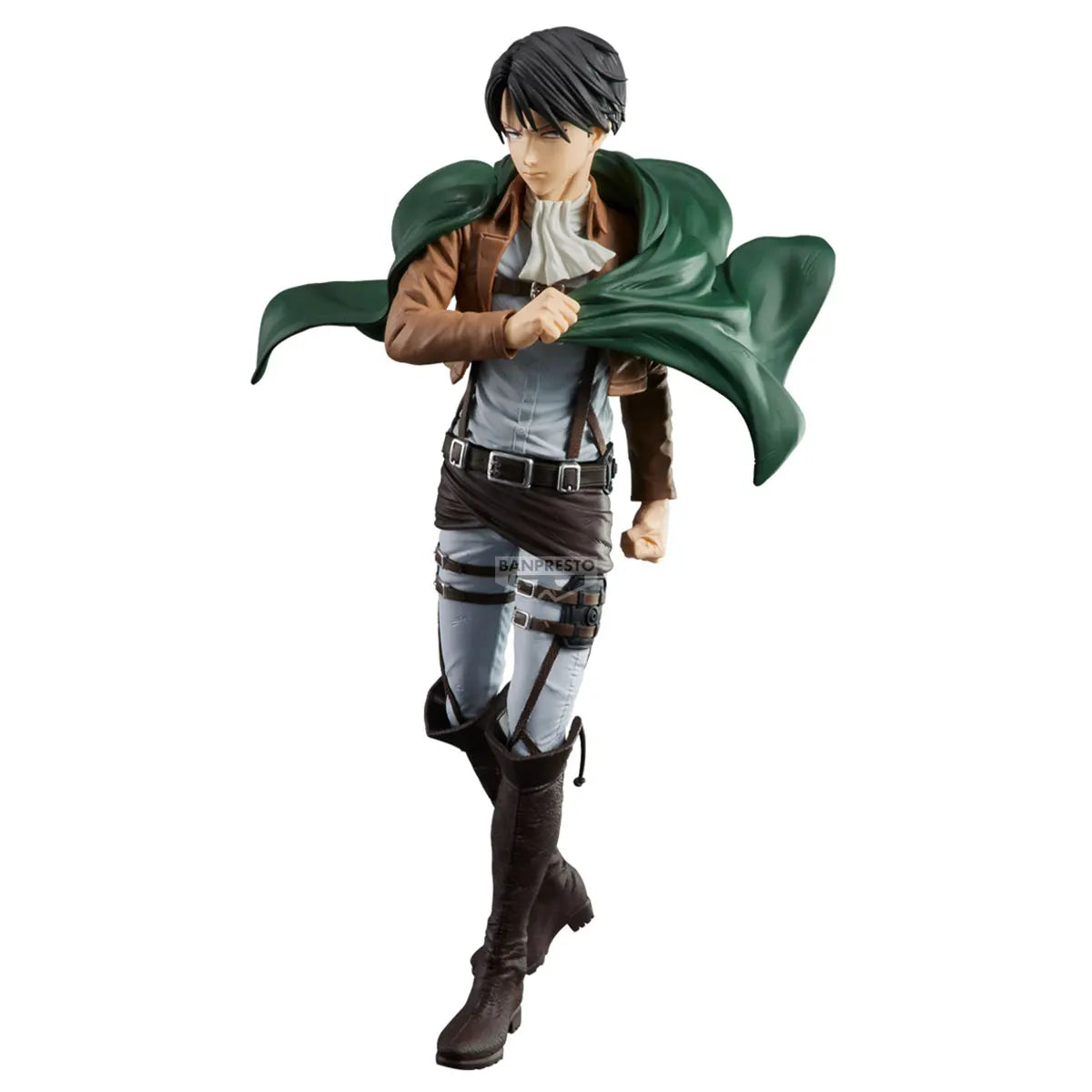 In Stock Original BANDAI BANPRESTO Grandista Attack on Titan Levi Ackerman PVC Anime Action Collections Model Toy Figures