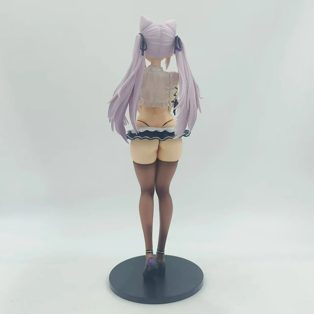 Alvina-chan 26CM Hentai Uniform Bunny Girl Action Figure PVC Anime Model Game Statue Adult Collectible Doll Toy Gift