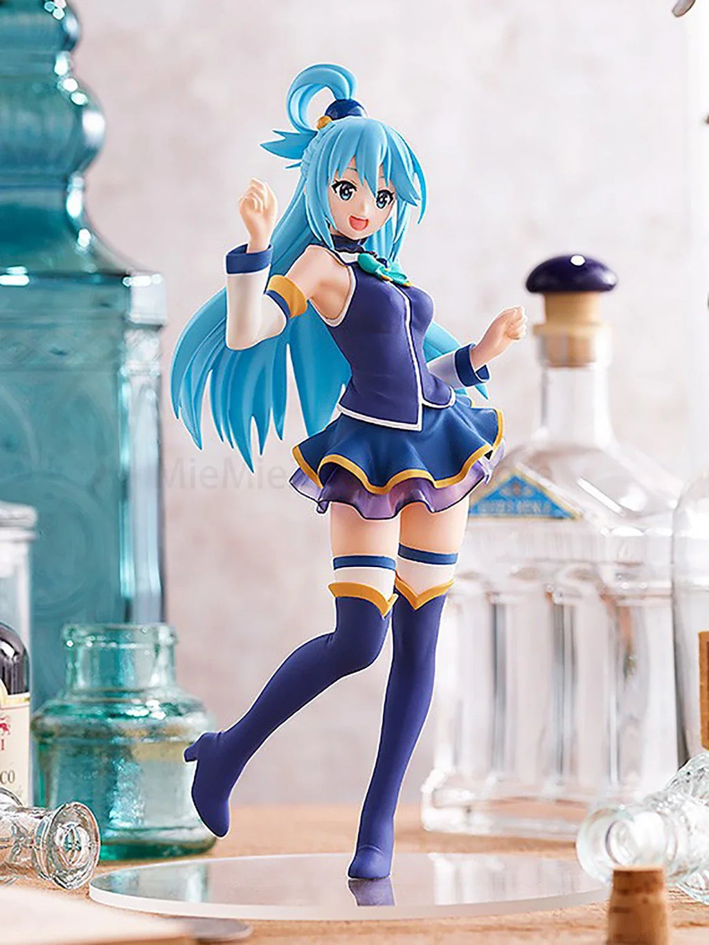 In Stock Genuine Max Factory Prepainted Pop Up Parade Eiga Kono Subarashii Sekai Ni Shukufuku O! Kurenai Densetsu Aqua Original