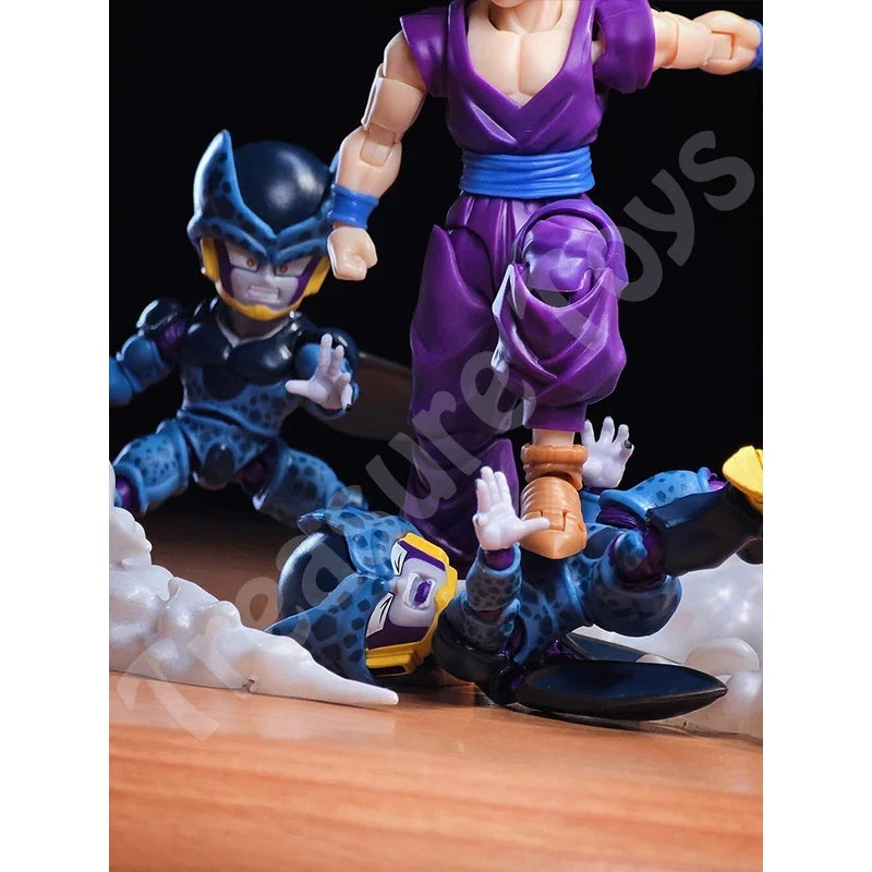 KW Studio Cell Jr. Figure Dragon Ball Z SHF Tiny Monster KW005 KW005P Cell Jr. Anime Action Figures Figurines Model Toys Gifts