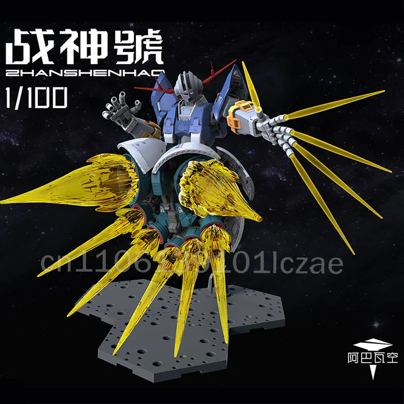 RG 1/100 ABWK Modell Zeong MSN-02 Spielzeug Bausatz RG Vergrößerte Version Actionfigur Plastik Roboter Geschenke