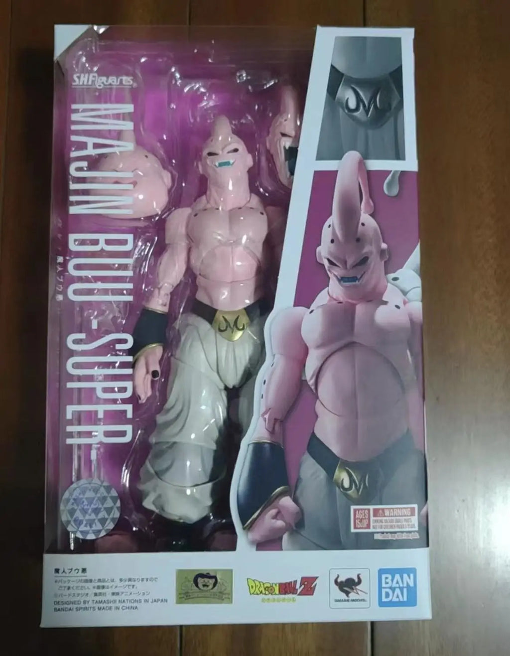 In Stock Original SH Figuarts Dragon Ball SHF Majin Buu Boo Super Action Figures Model Toys Anime Figura Pvc Gifts Size 190m