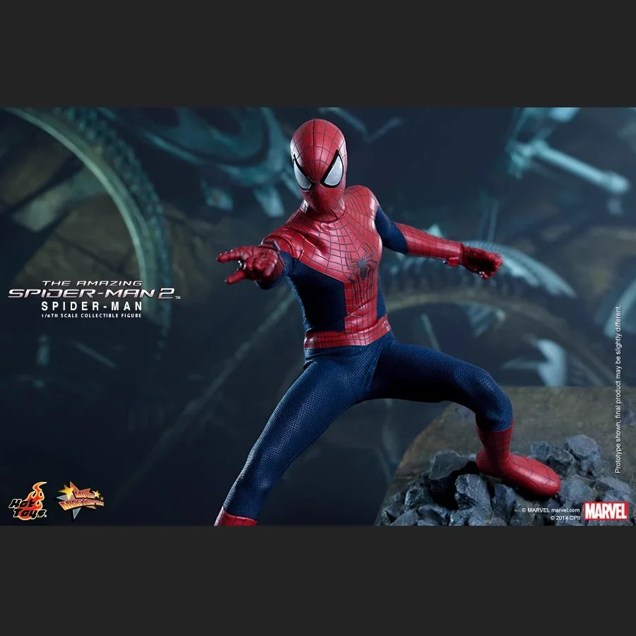 HotToys 1/6 MMS244 The Amazing Spider-Man 2 Spider-Man 2.0 Action Figure Model Toys 12-inch collection scene ornaments gift