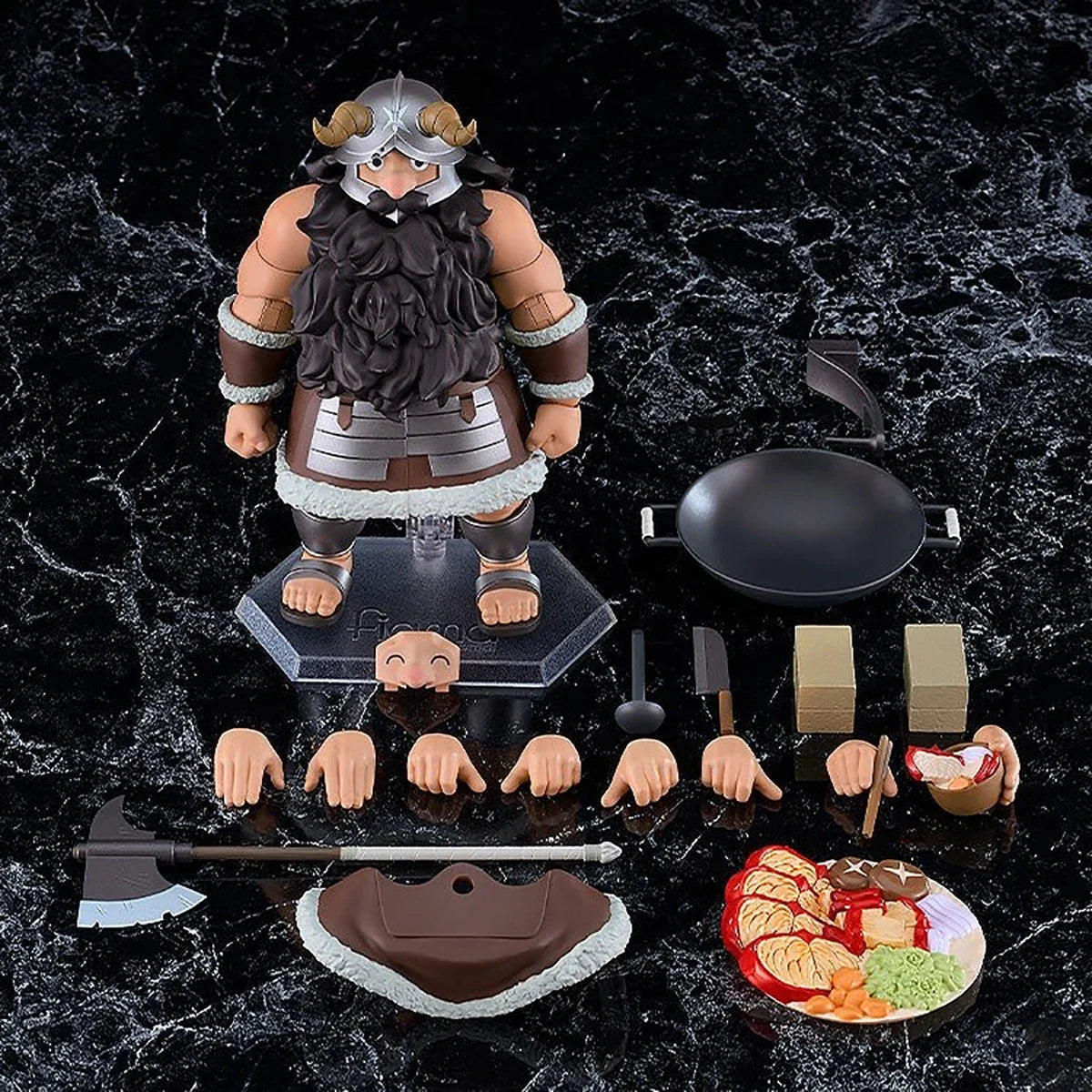 Original Genuine Max Factory Action/Dolls Figma (#631) (#633) (#653) (#657) Dungeon Meshi Laios Marcille Chilchuck Senshi Figure