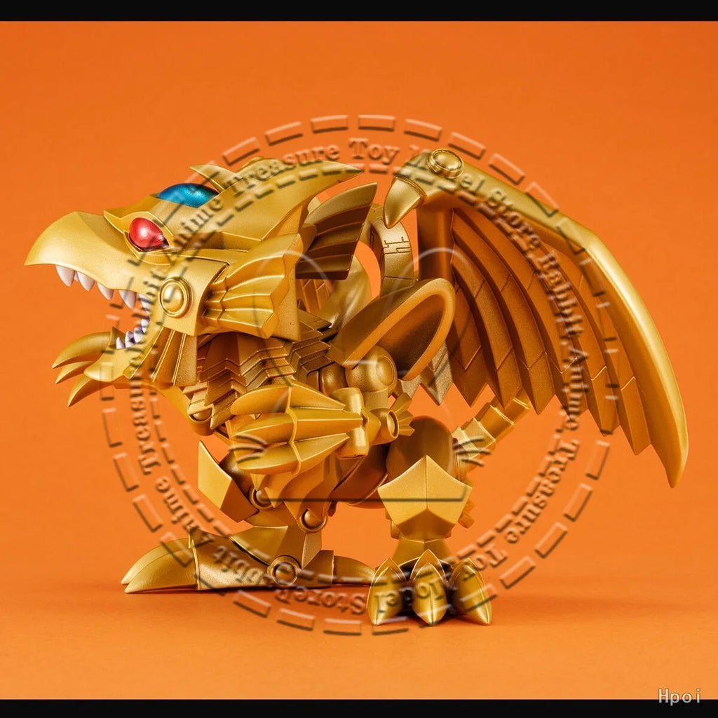 In Stock Original Genuine MegaHouse MEGATOON Yu-Gi-Oh Chibi Figure The Winged Dragon of Ra Collectible Toy