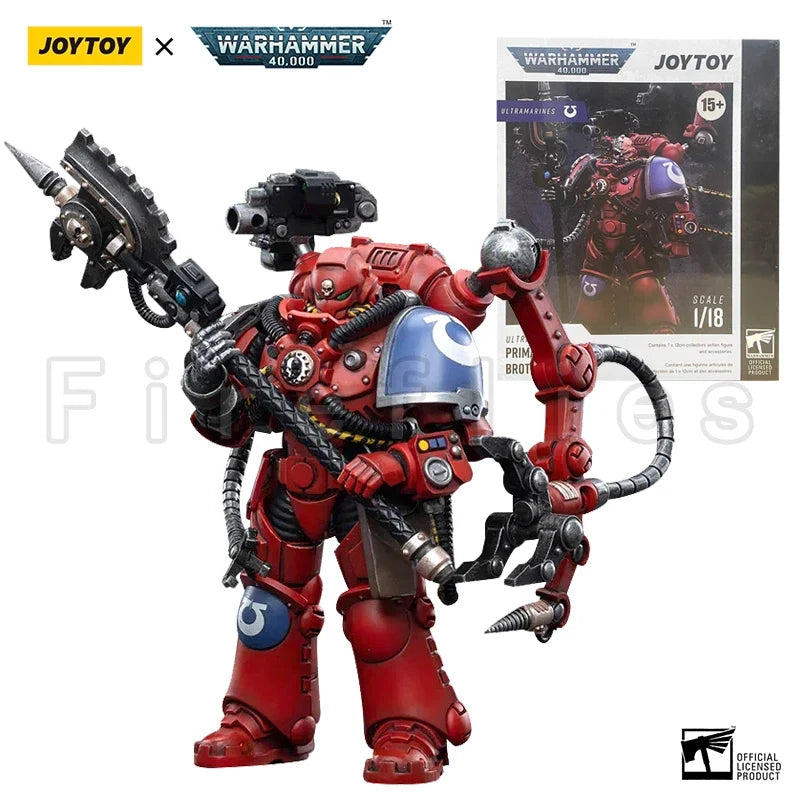 1/18 JOYTOY Action Figure 40K Primaris Techmarine Brother Tybestis Re-issue Version Anime Model Toy