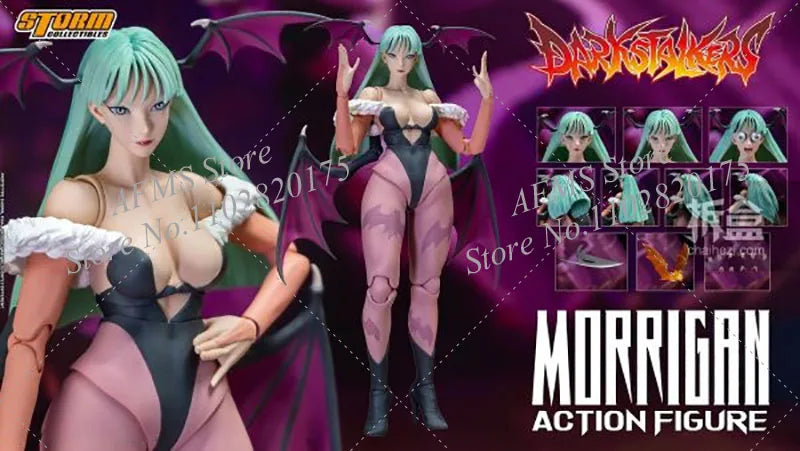 Storm Toys CPDS02 1/12 Sammlerfigur Dämonenkrieger Dark Stalker Morrigan Aensland 6-Zoll-Frauensoldatenmodell-Spielzeug