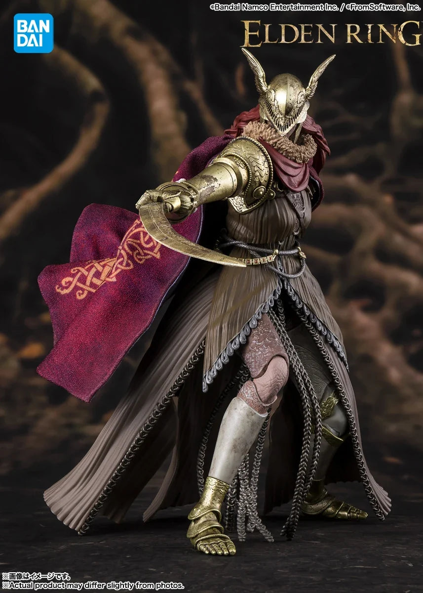 In stock Bandai   ELDEN RING S.H.Figuarts Michela Blade, Malenia CM PVC Figure Highly Detailed Collectible Model Toy Gift