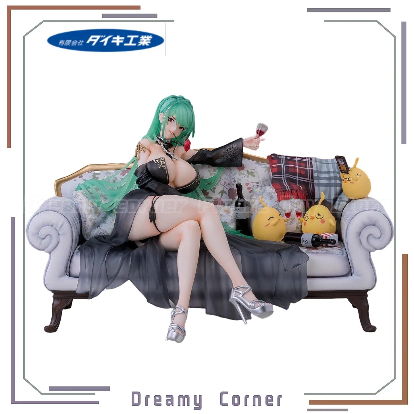 【In Stock】Original Daiki Kougyou Azur Lane RN Littorio Calabria Aurea 1/7 Figure Model Toys Collection Ornaments