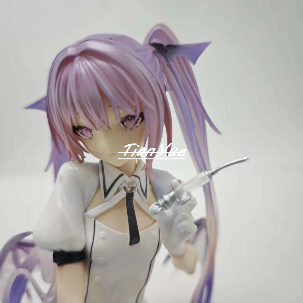 Anime Devil Girl Nurse version Rurudo EVE LOVECALL Figure Model Toys Christmas Gift 14cm