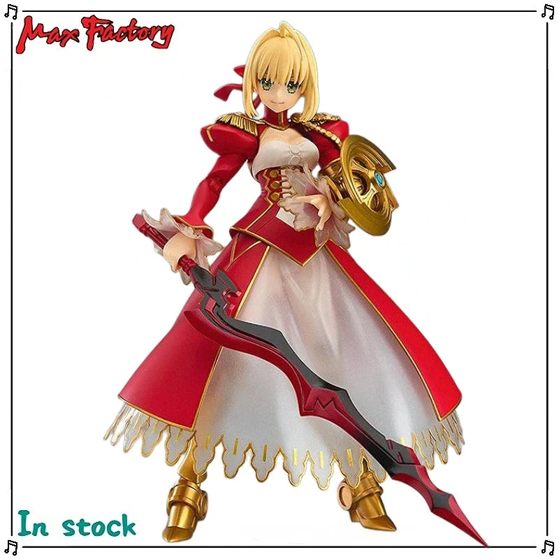 Original Max Factory Figma#370 Fate Nero Claudius Anime Figure Model Toy Gift Collection