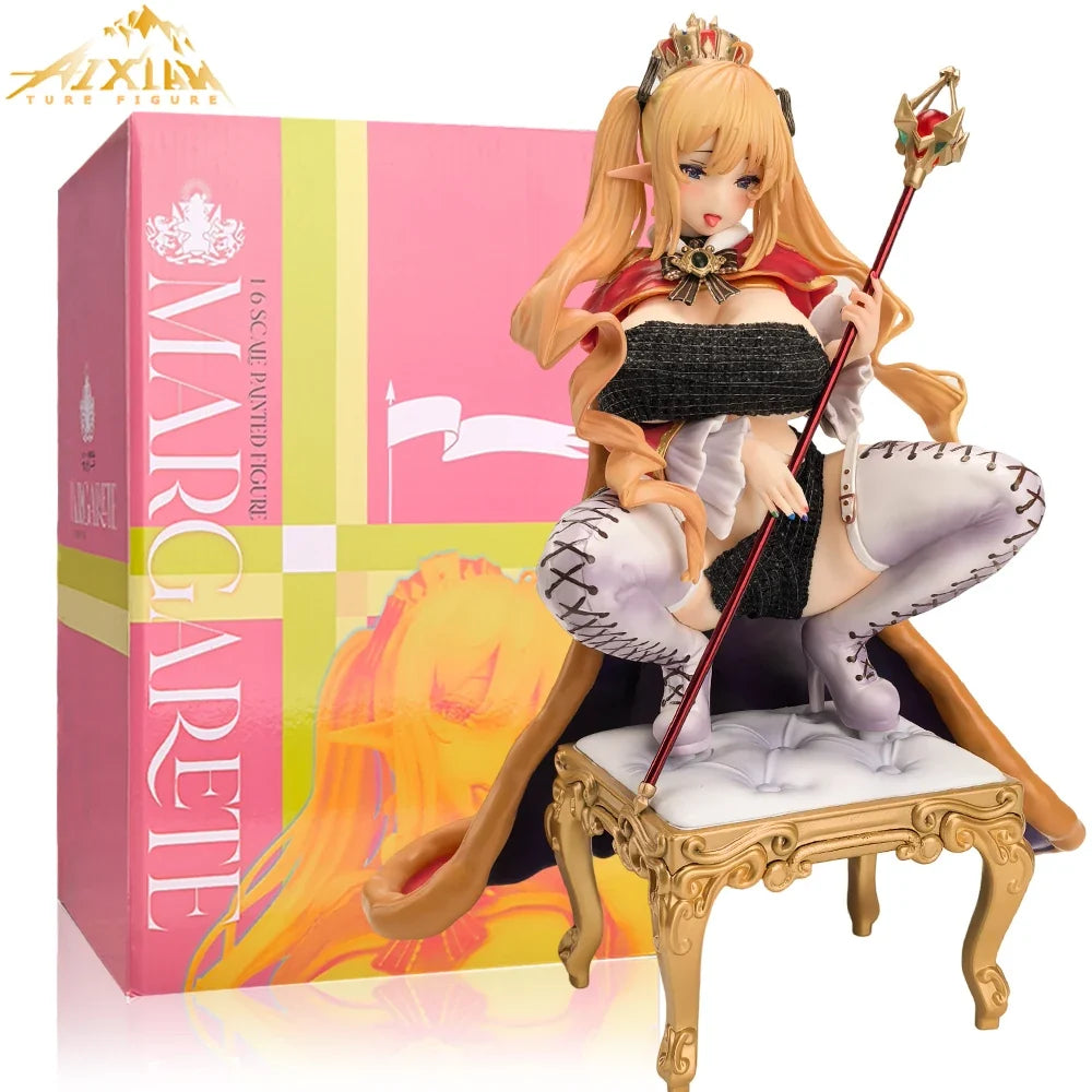 MX Anime Sexy Figures Margarate Ver.1/6 PVC Action Figure Native 18 ± for Adult Collectible Model Halloween Christmas Gift Toy