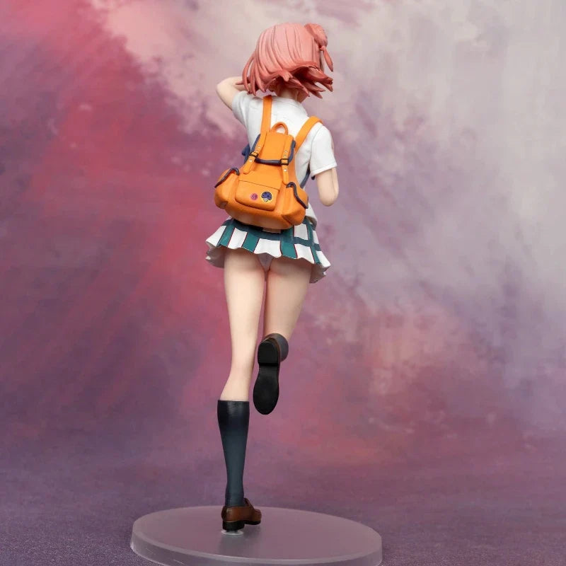 24cm My Teen Romantic Comedy Snafu Climax Figuer Yuigahama Yui Cute Anime Collectible Model Desktop Decorations Holiday Gifts