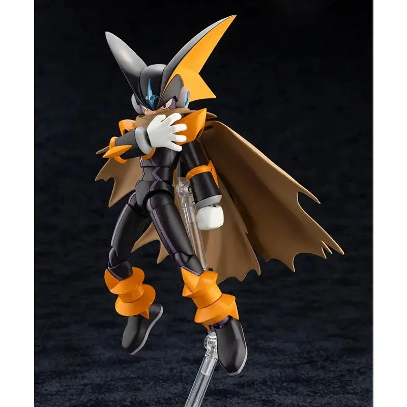 KOTOBUKIYA Original MODEL KIT MEGAMAN BATTLE NETWORK BASS.EXE 148mm Anime Action Figure Assembly Model Toys Model Gifts for Boys