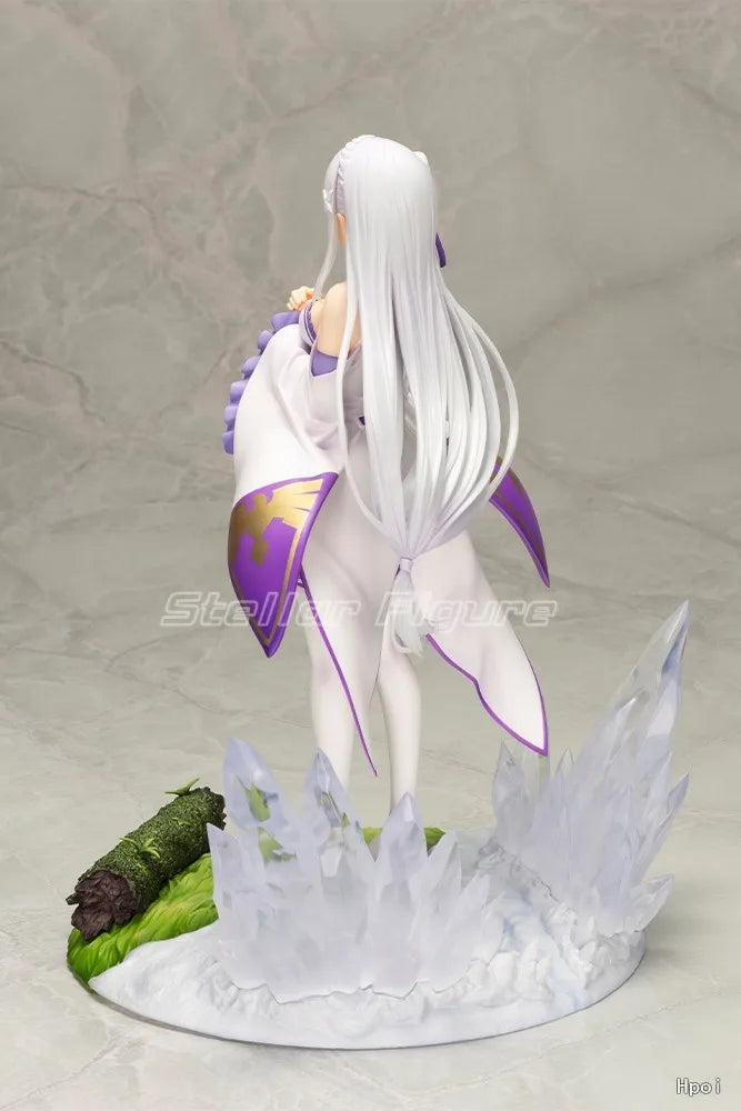 【SF】In Stock Kotobukiya Re: Life in Another World From Scratch Emilia 1/7 Scale Figure Model Toys Gifts