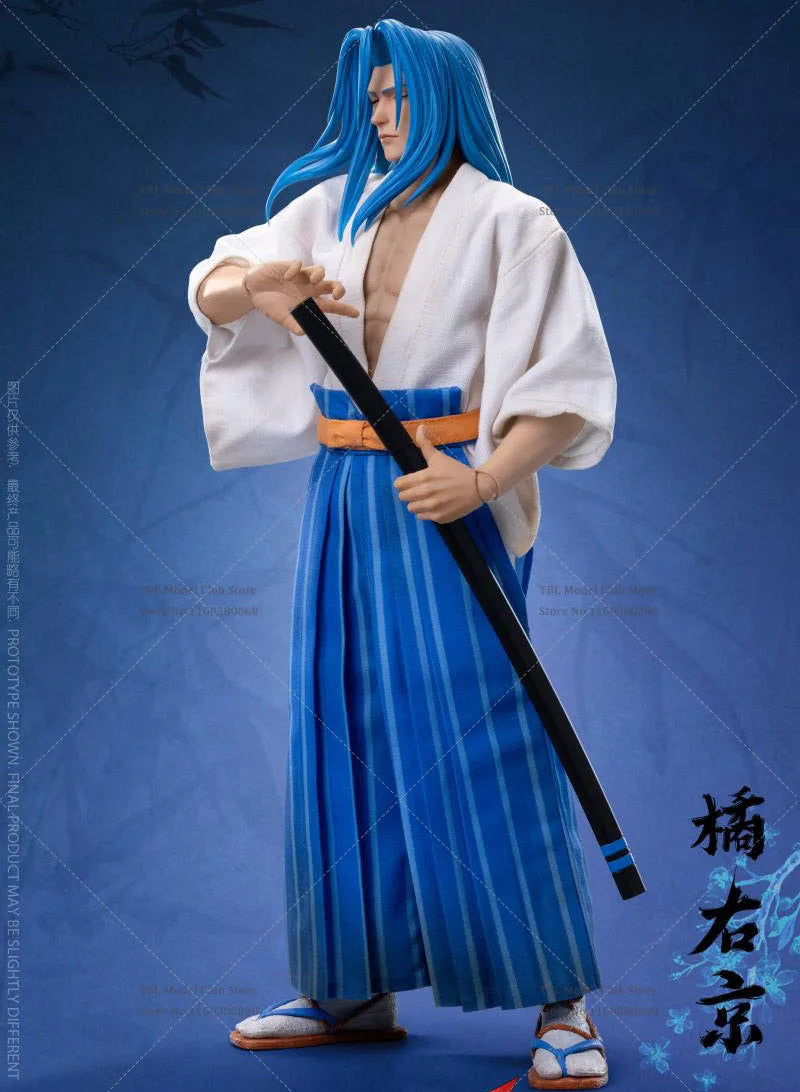 In Stock Tunshi Studio TS-008 1/6 Scale Fighting Games Samurai Shodown Samurai Tachibana Ukyo12In 1/6 Action Figure Toys Model