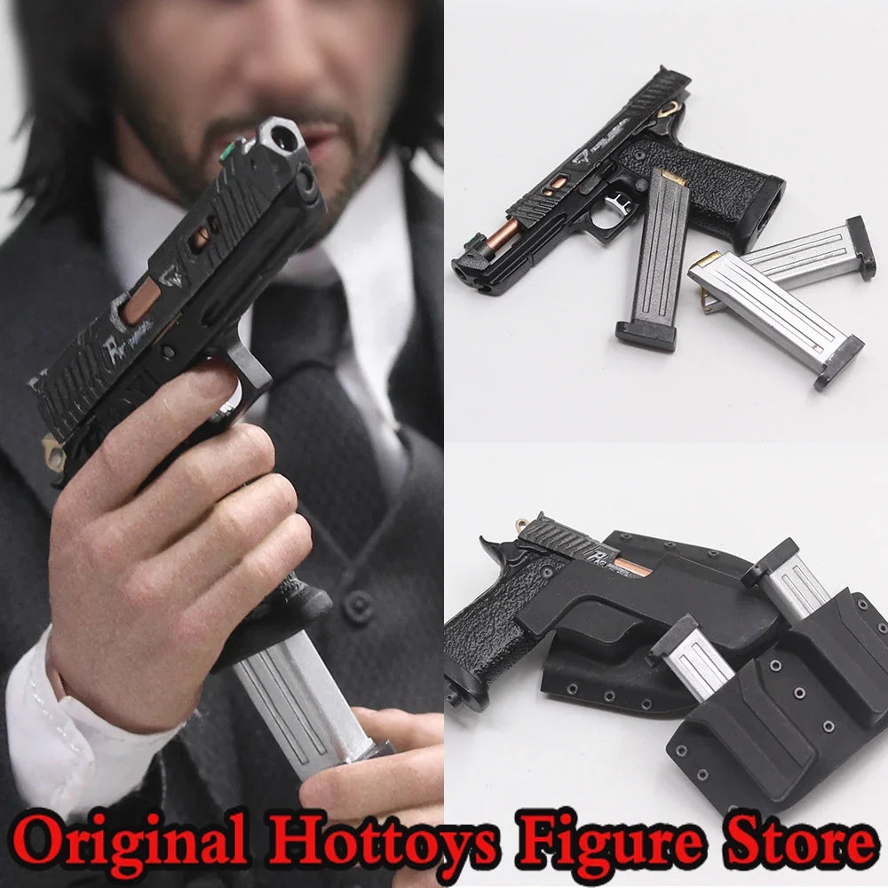Toy Time 1/6 Scale Male Soldier Scene Accessory Keanu Reeves John Wick Gun Magazine Model Fit 12'' HT Action Figure Doll