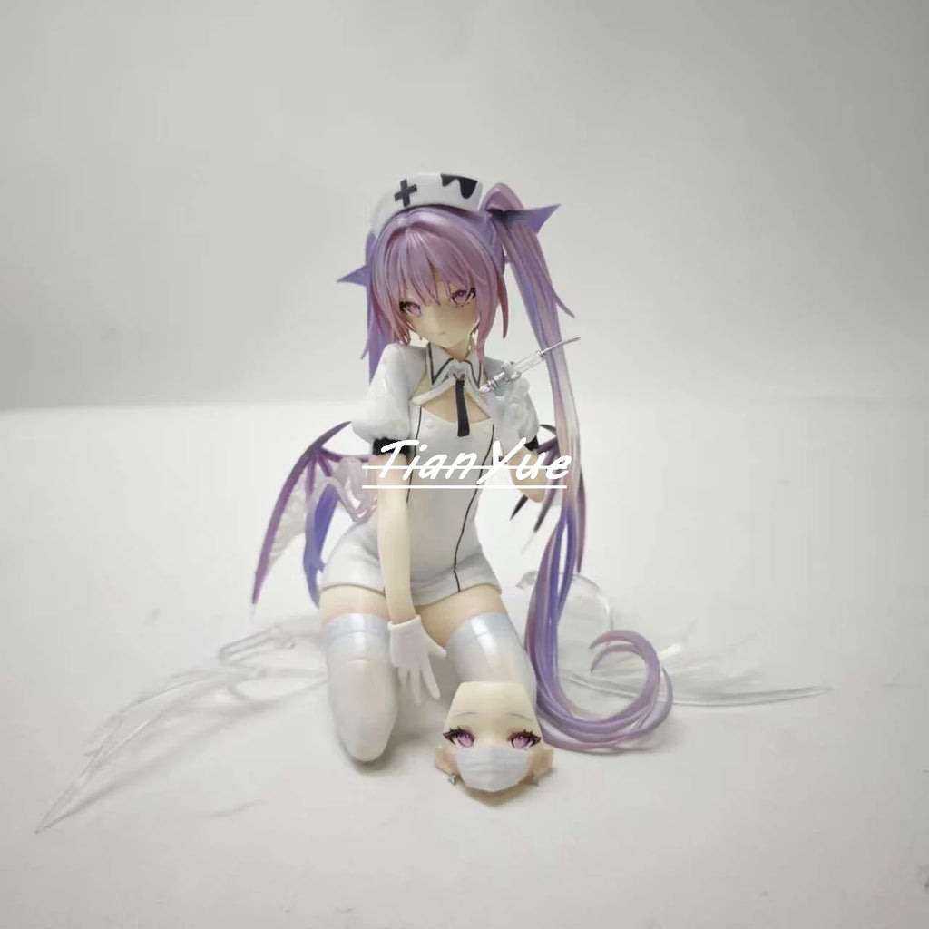 Anime Devil Girl Nurse version Rurudo EVE LOVECALL Figure Model Toys Christmas Gift 14cm