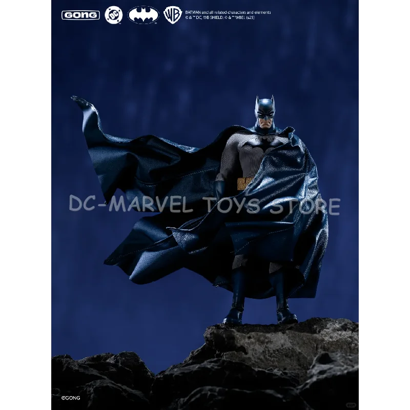 In Stock GONG Studio 17.5cm Batman Hush Bat Man Tailored Fabric Suit Anime Action Figures Pvc Collection Figures Gifts Toys