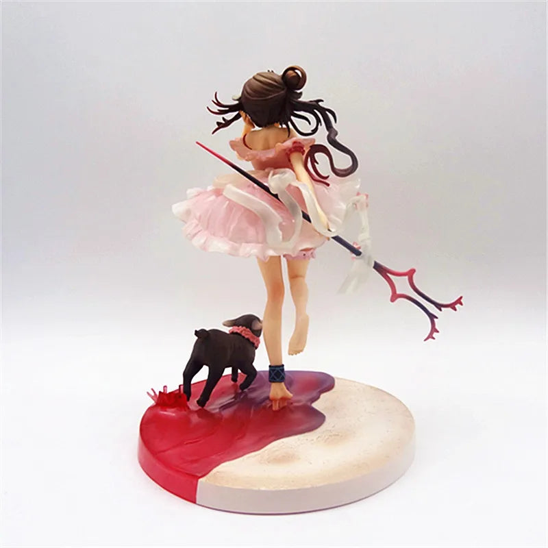 Arknights Eyjafjalla Sheep Ver Racing Outfit Anime Girl Model Figure PVC Statue For Collection Gift Wholesale Desktop Display