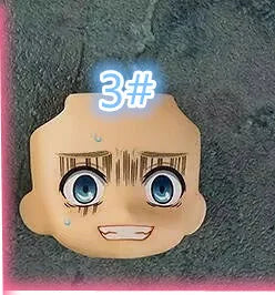 Genuine Attack on Titan Q version Mikasa Eren Levi face parts