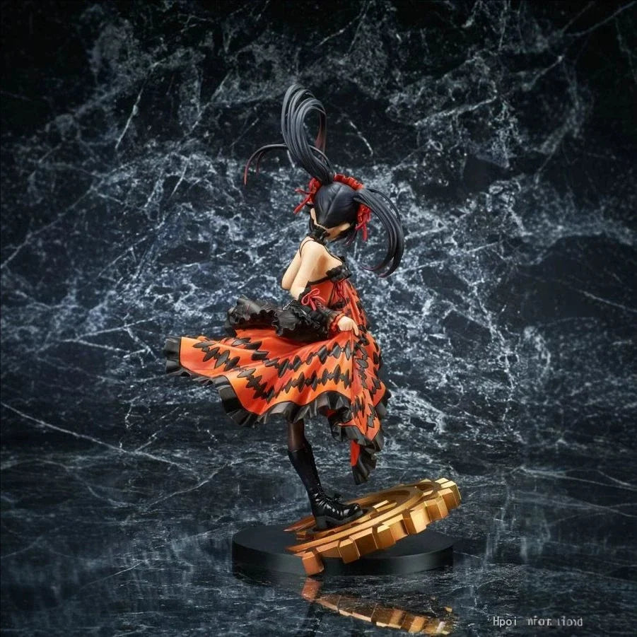 28cm Date A Live II Sexy Anime Figure Kurumi Tokisaki Action Figure Nightmare Kurumi Tokisaki Figurine Collection Model Doll Toy