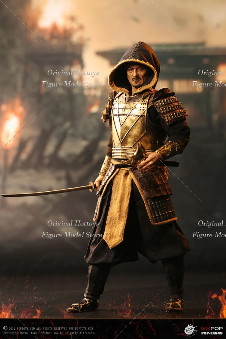 POPTOYS EX049 1/6 Scale Male Soldier Hellbringer Scorpion Warrior Bronze Armor Full Set 12-inch Action Figure Model Gifts