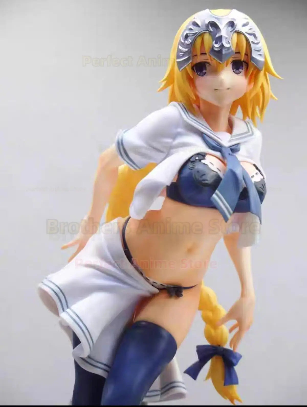 Spot Fate/Grand Order Black School Uniform Joan of Arc Sailor Suit Joan of Arc Figure Anime 2D