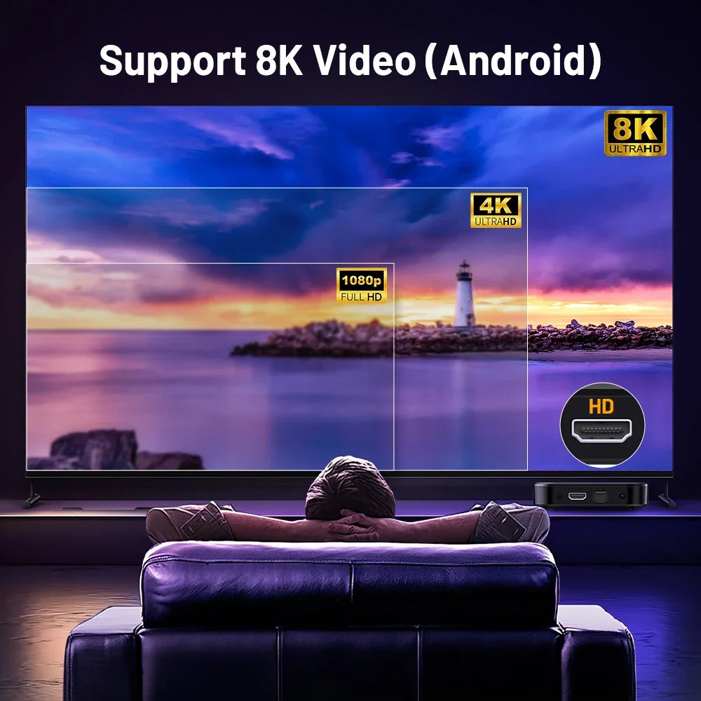 KINHANK Super Console X8 Retro Game Console With 30000 Games For PS1/PSP/DC/N64/MAME Game TV Box 8K HD Output with Controller